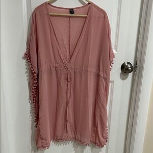 SHEIN Blush Pink Swimsuit Coverup